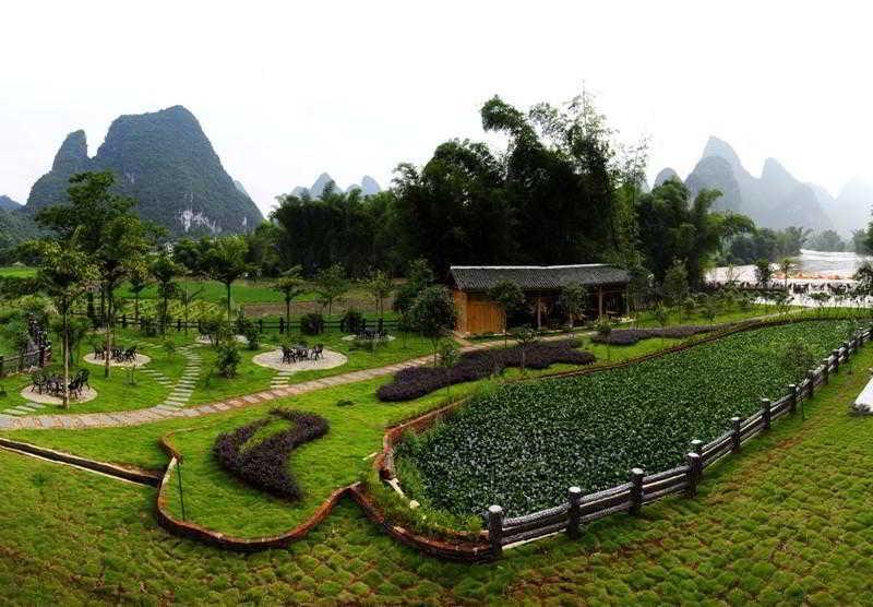 Dragon River Retreat Hotel Yangshuo Buitenkant foto